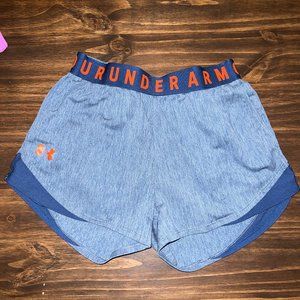 Under Armour Play Up Shorts, Size Small, Blue